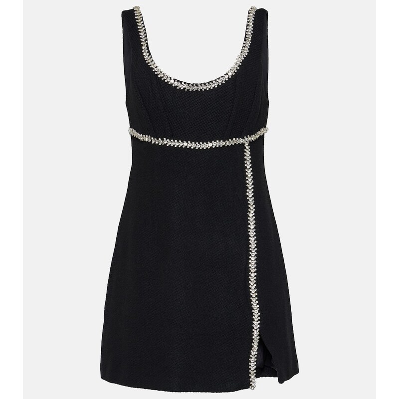 Self-Portrait Embellished minidress