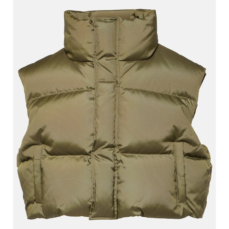 Wardrobe.NYC Cropped down vest