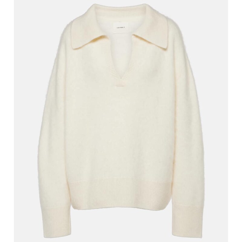 Lisa Yang Kerry brushed cashmere sweater