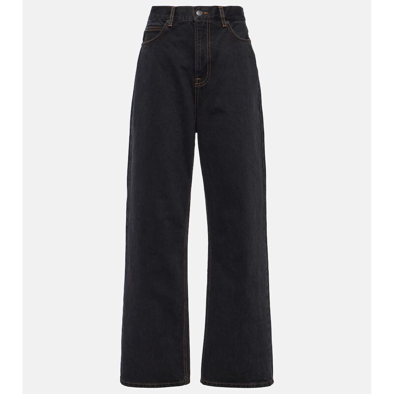Wardrobe.NYC High-rise straight jeans