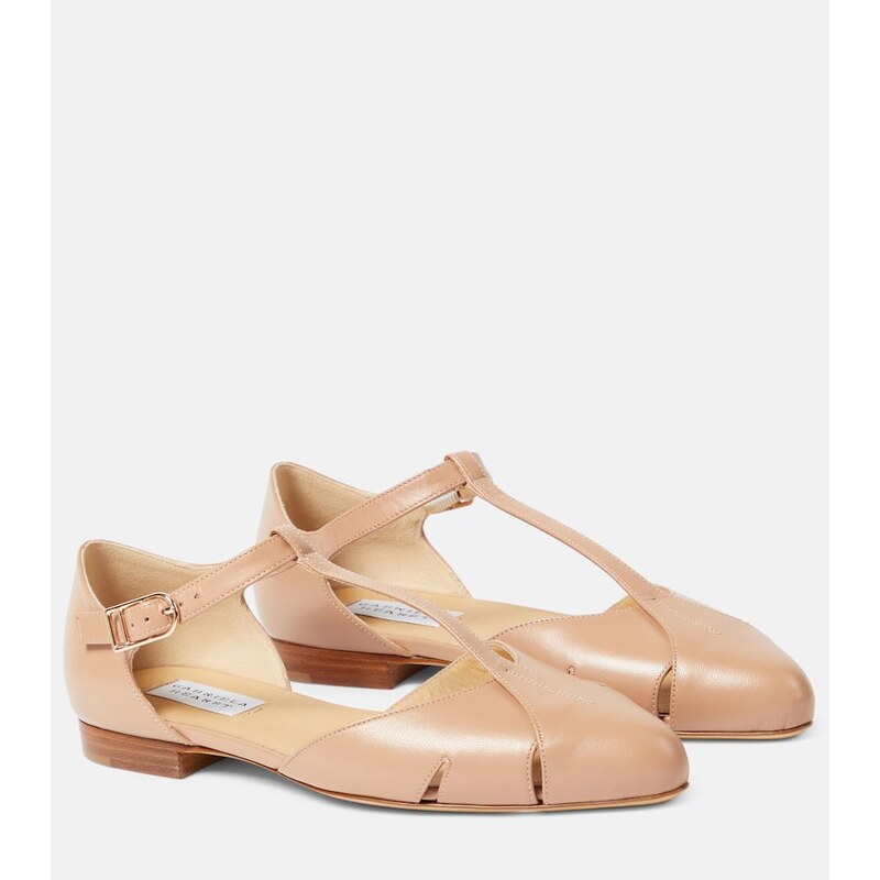 Gabriela Hearst Harlow leather ballet flats