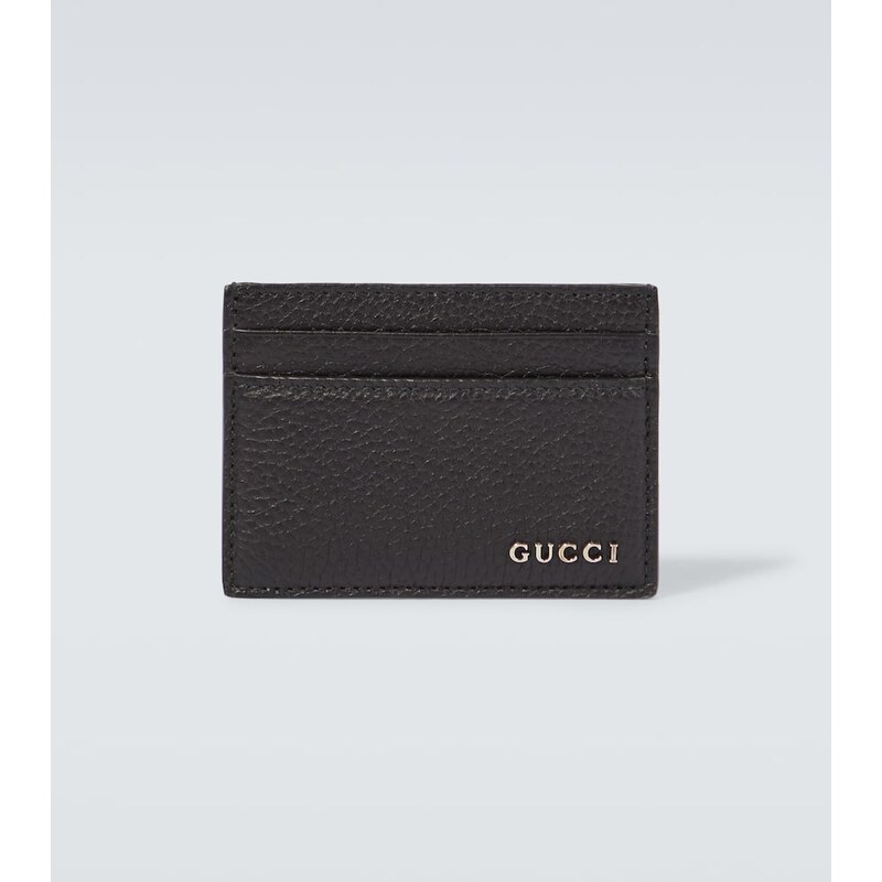 Gucci Logo leather card holder