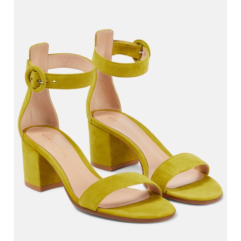 Gianvito Rossi Versilia 60 suede sandals