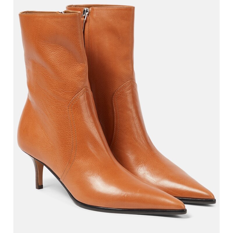 Paris Texas Ashley leather ankle boots
