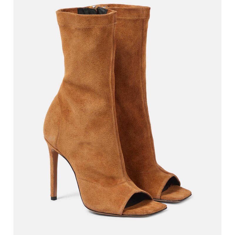 Paris Texas Amanda suede ankle boots