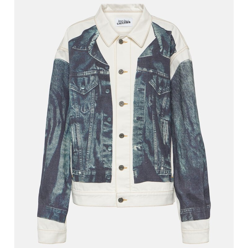 Jean Paul Gaultier Tattoo denim jacket
