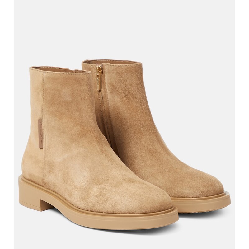 Gianvito Rossi Lexington suede ankle boots