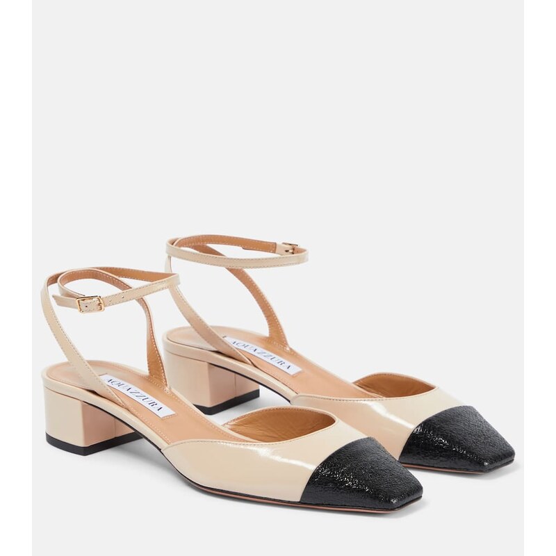 Aquazzura French Flirt 35 leather pumps