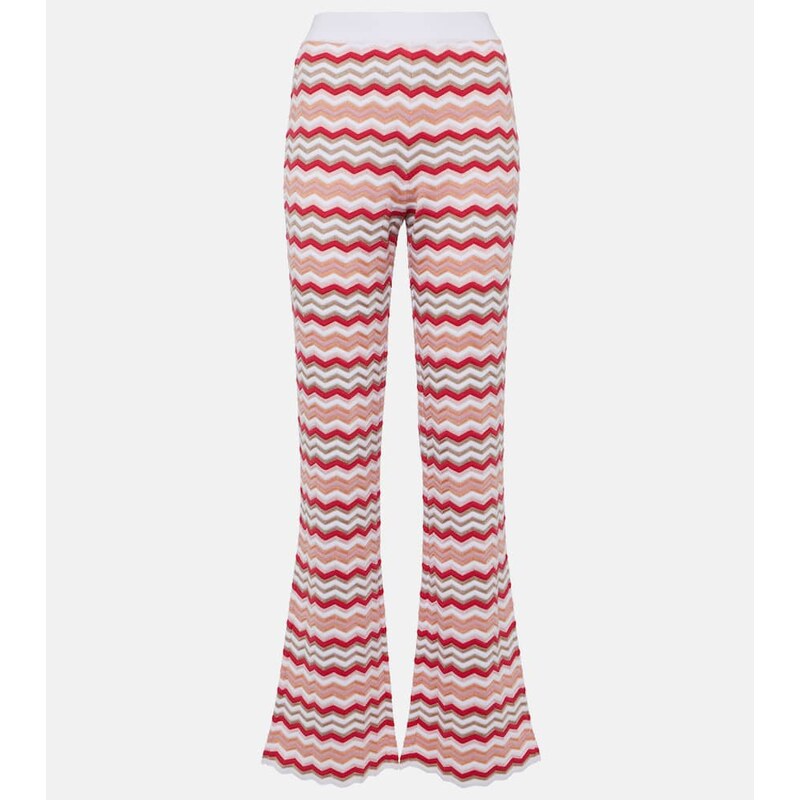 Missoni Zig Zag high-rise flared pants