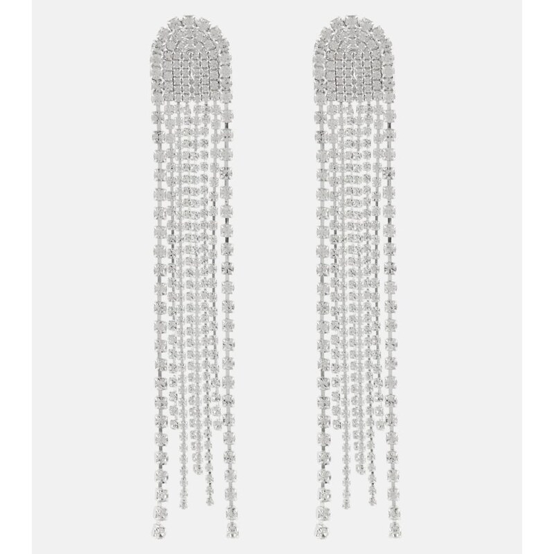 Magda Butrym Crystal-embellished drop earrings