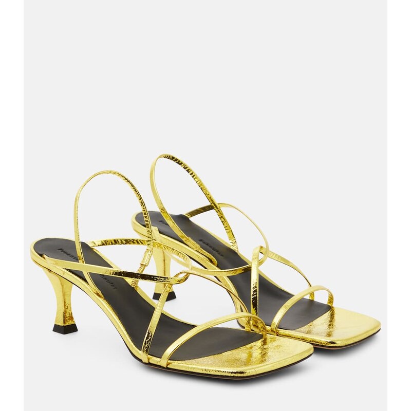 Proenza Schouler 60 leather slingback sandals
