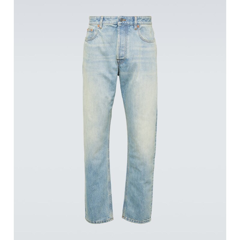 Valentino Cropped straight jeans