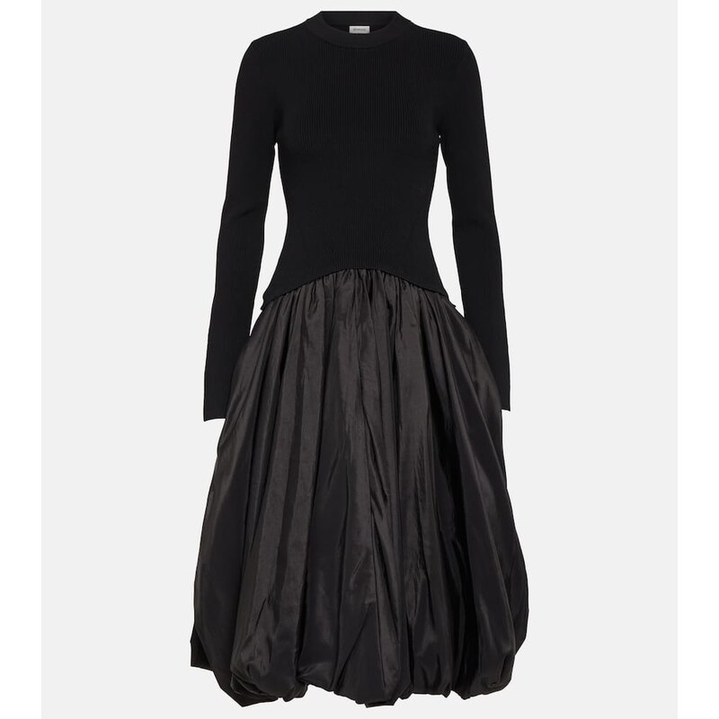 Simkhai Kenlie taffeta-trimmed midi dress