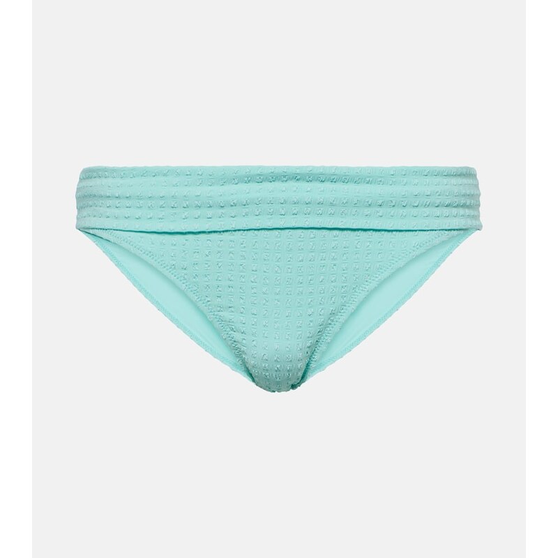 Heidi Klein Great Thatch mid-rise bikini bottoms