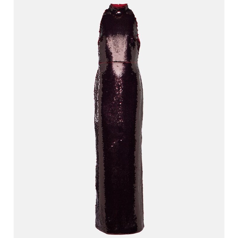 Safiyaa Viba sequined gown