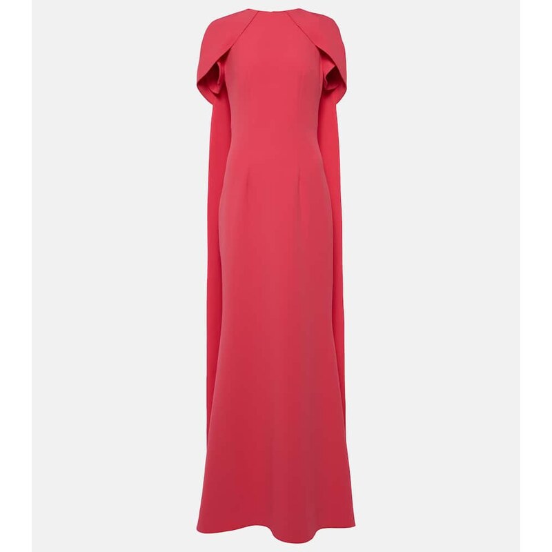 Safiyaa Ginkgo caped gown