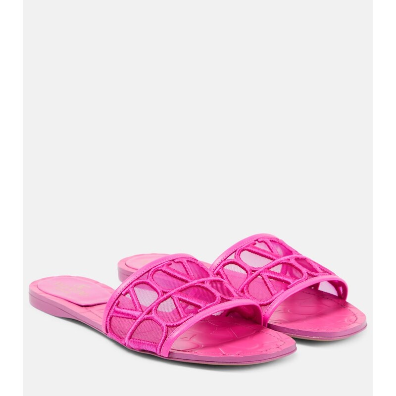 Valentino Garavani Toile Iconographe sandals