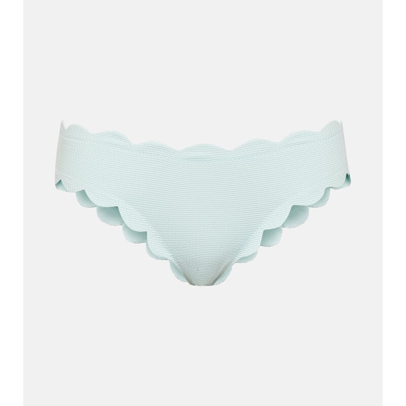 Marysia High Antibes scalloped bikini bottoms