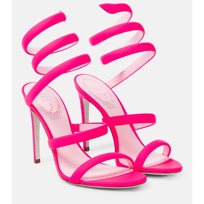 Rene Caovilla Cleo suede sandals