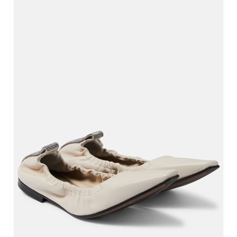 Brunello Cucinelli Leather ballet flats