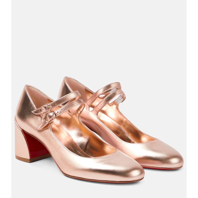 Christian Louboutin Miss Jane leather Mary Jane pumps