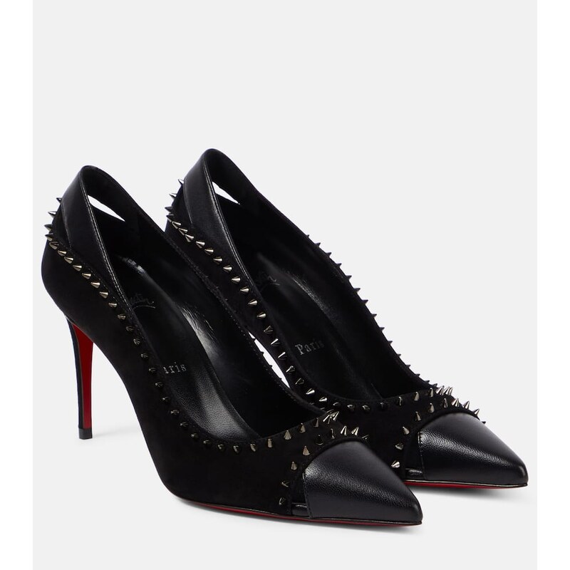 Christian Louboutin Duvette Spikes 85 leather pumps