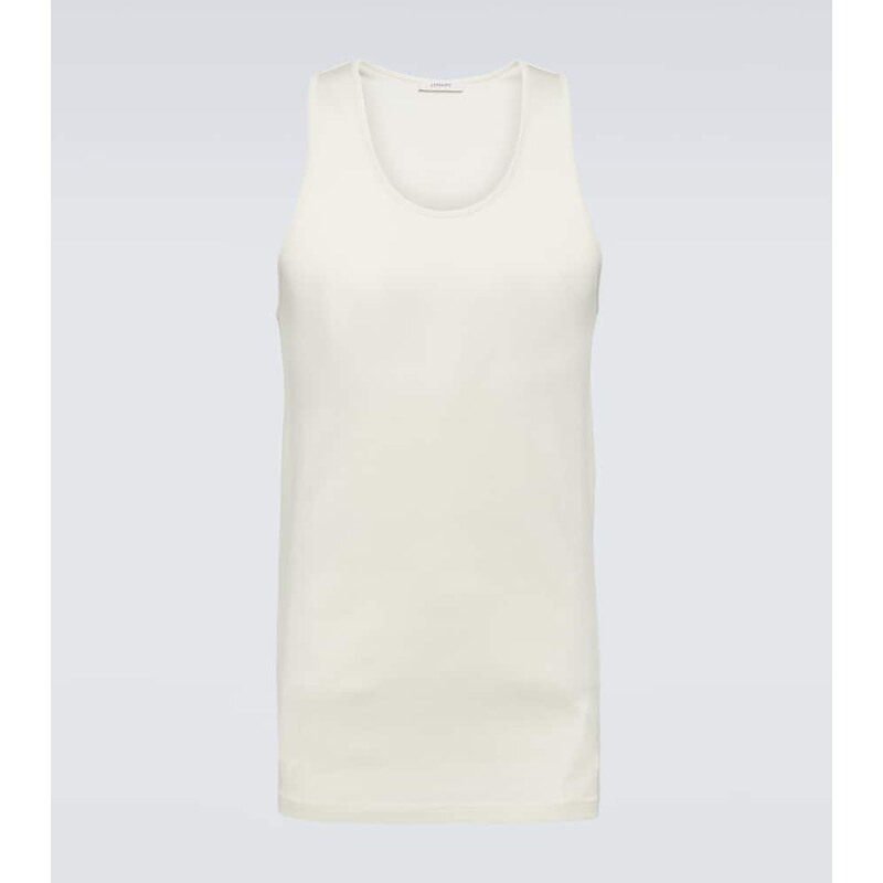 Lemaire Ribbed-knit cotton jersey tank top