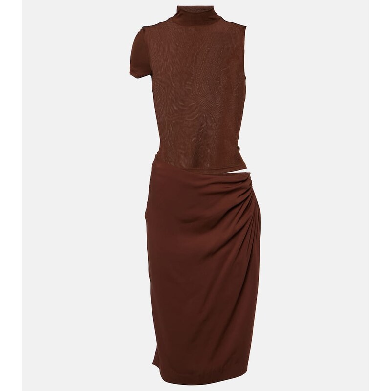 Christopher Esber Fusion Tee midi dress