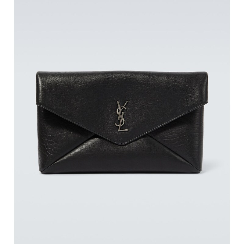 Saint Laurent Cassandre Large Envelope leather pouch