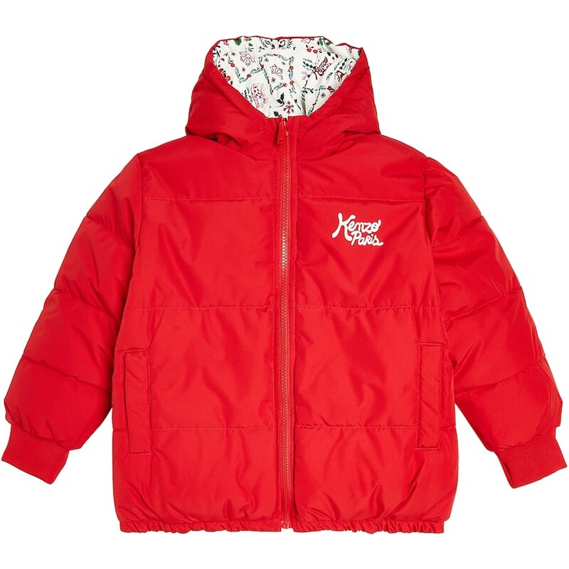 Kenzo Kids Reversible puffer jacket