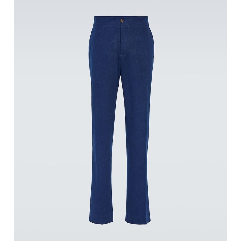 King & Tuckfield Cotton slim pants