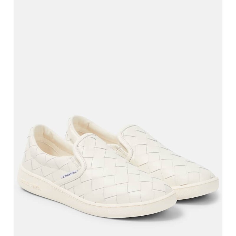 Bottega Veneta Sawyer leather slip-on sneakers