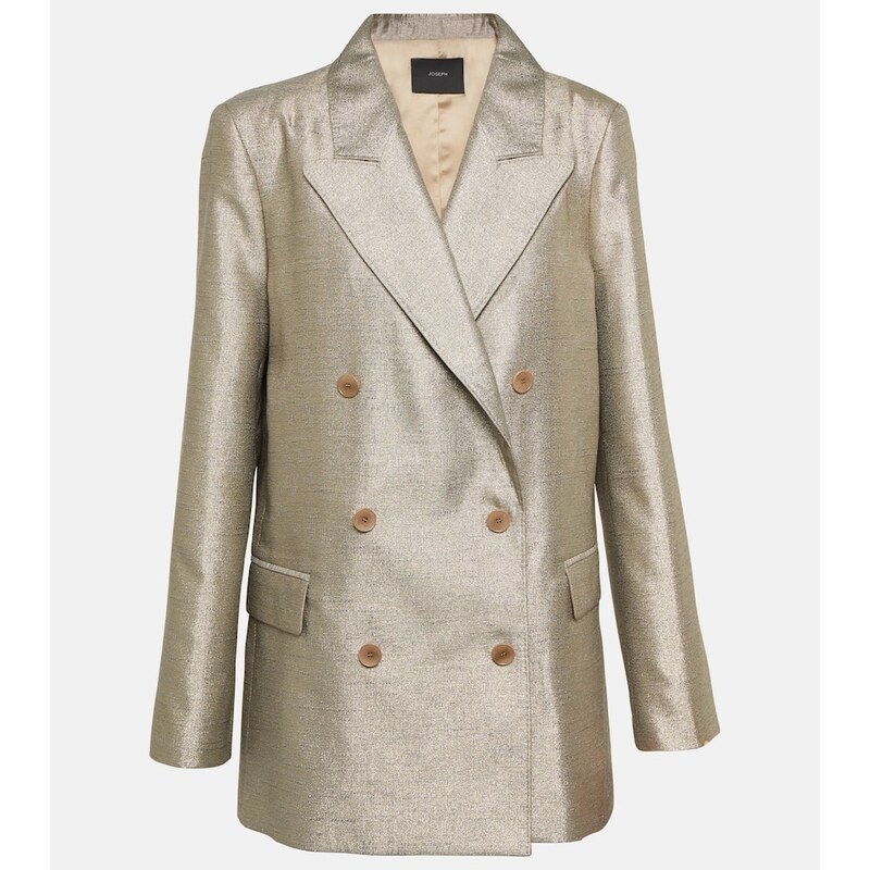 Joseph Chapone metallic oversized blazer