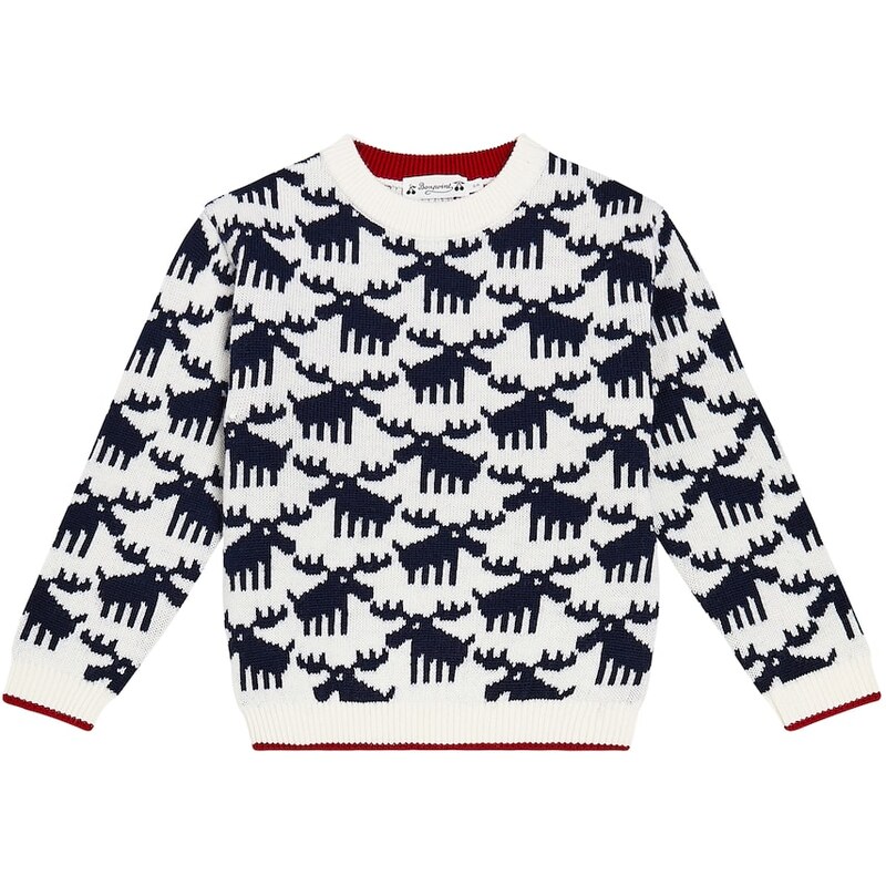 Bonpoint Intarsia wool sweater