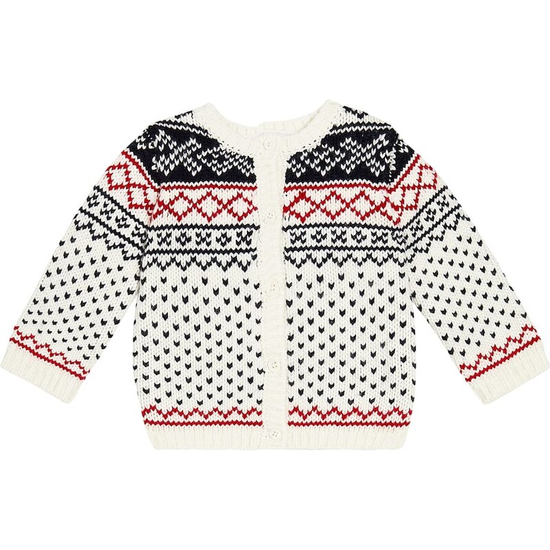 Bonpoint Baby Dayana wool-blend cardigan