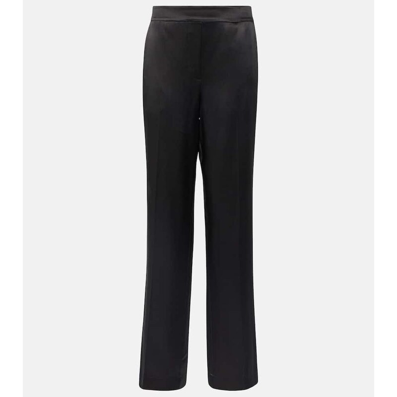 Joseph Tova silk satin straight pants