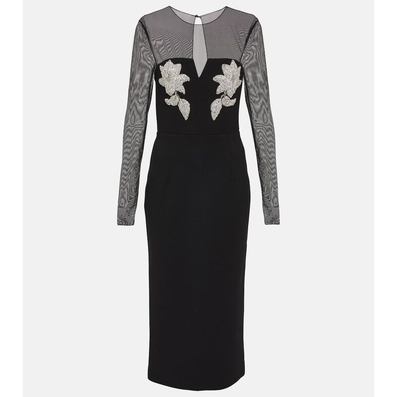 Rebecca Vallance Ginevra embellished midi dress