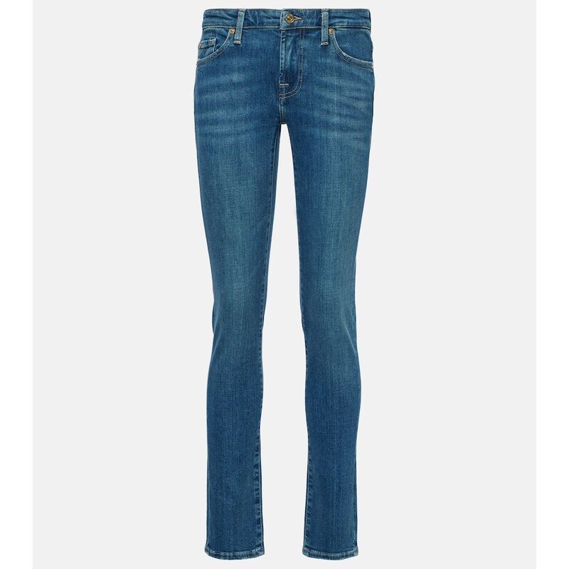 7 For All Mankind Pyper mid-rise skinny jeans