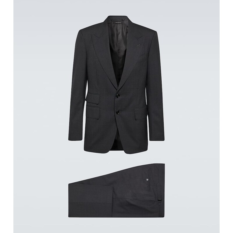 Tom Ford Shelton Super 120s wool suit