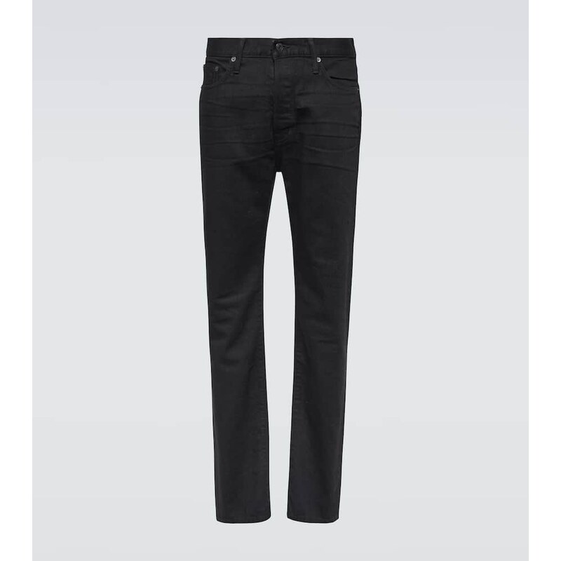 Pánské Tom Ford Slim džíny v barvě černá