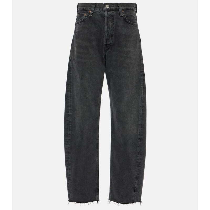 Agolde Luna high-rise barrel-leg jeans