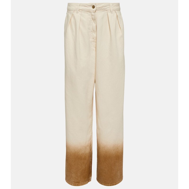 Alanui High-rise wide-leg jeans