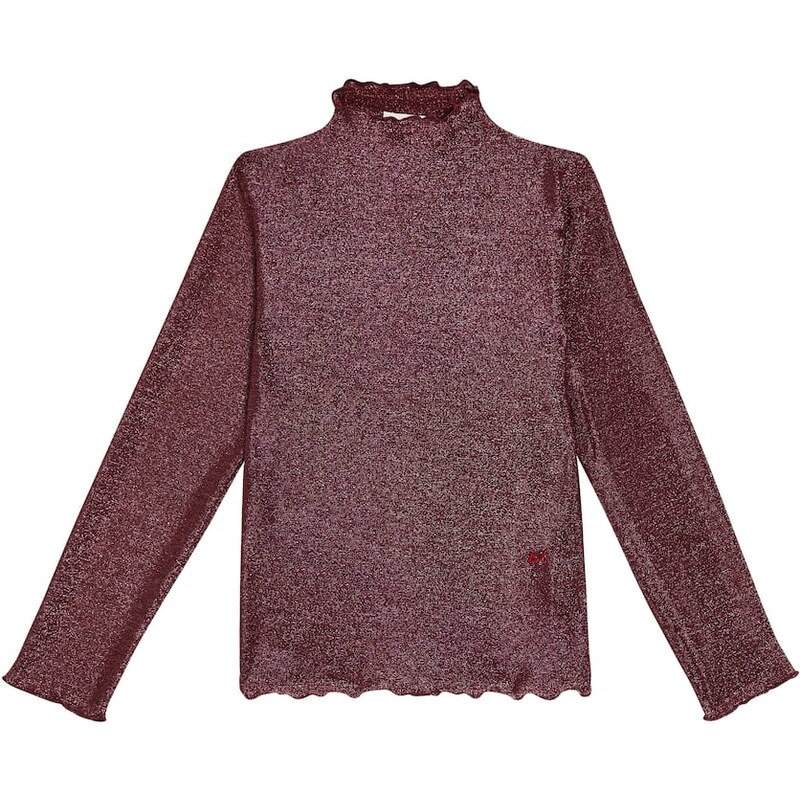 Bobo Choses Glitter turtleneck top