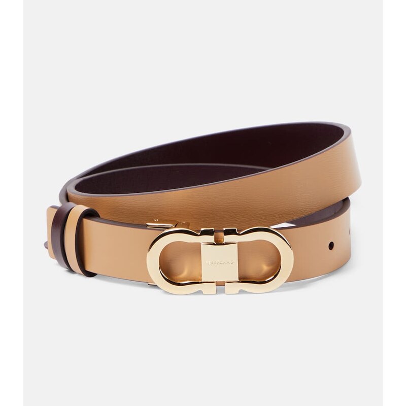 Ferragamo Gancini reversible leather belt