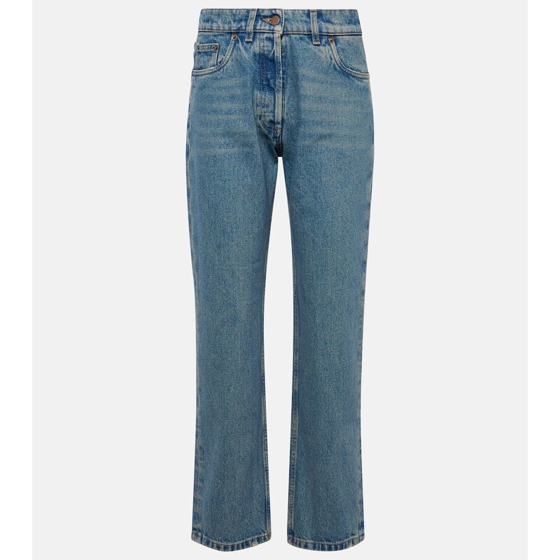 Prada Mid-rise straight jeans