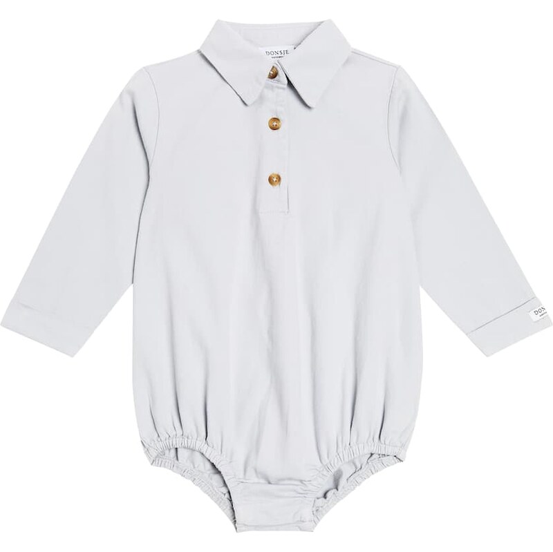 Donsje Baby Frimml cotton jersey playsuit
