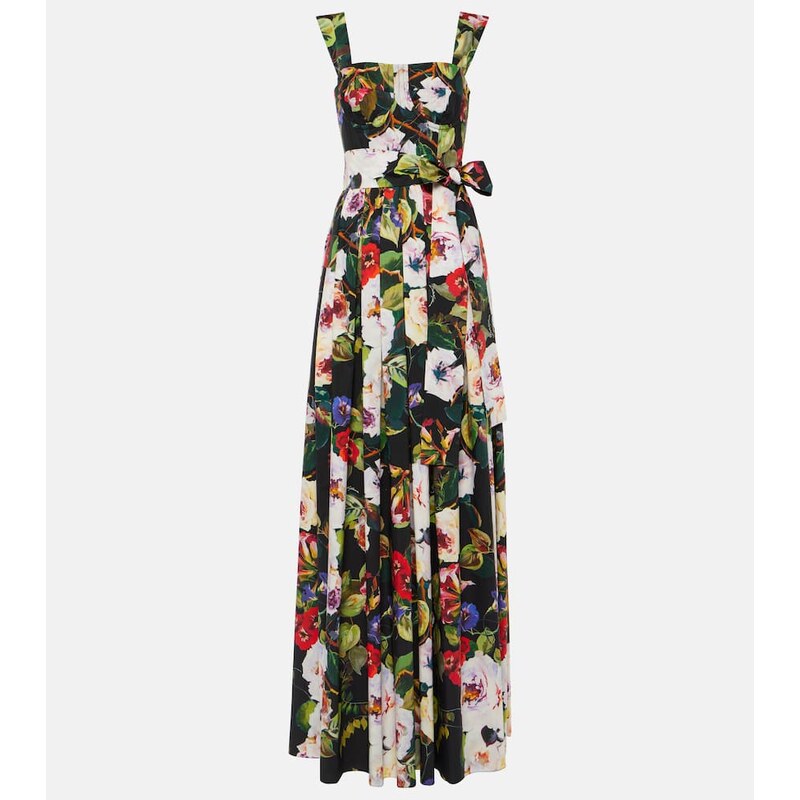Dolce&Gabbana Floral cotton gown
