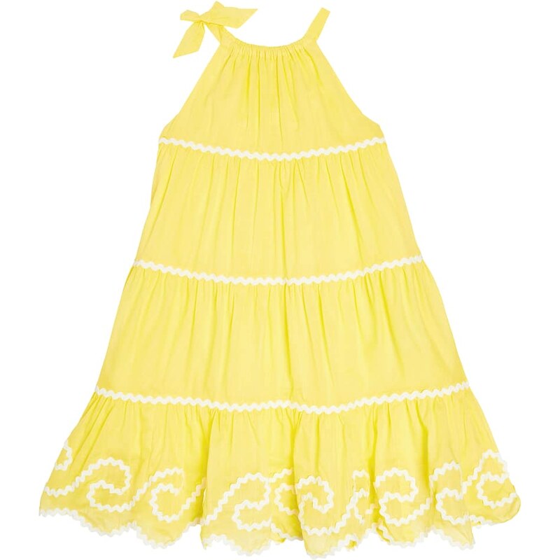 Zimmermann Kids Alight tiered cotton dress