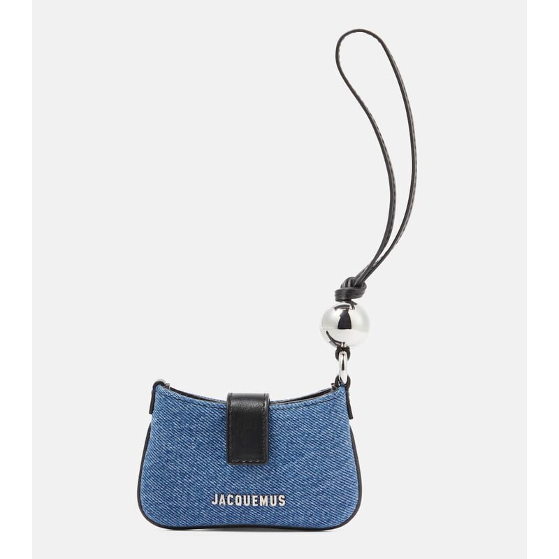 Jacquemus Le Porte Bisou denim card holder