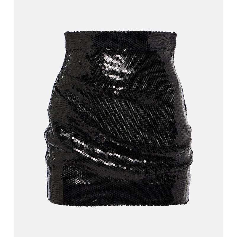 Alex Perry High-rise sequined miniskirt